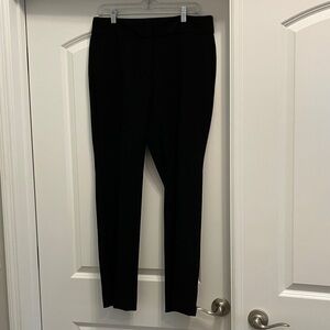 Ann Taylor Factory Classic Black Straight Leg Pants Size 10P